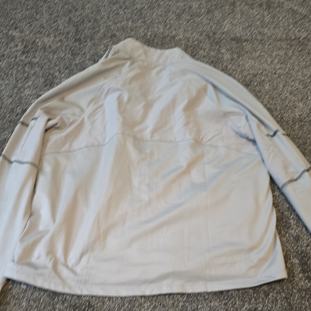 Under Armour Men's Light Gray Zip-Up Jacket - Picture 4 of 5